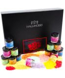 Hallingers Swimming Salt Deluxe Advent Calendar | Handmade 24 Totes Sea Salts | Perfect for Mother's Day Father's Day & Chanukka Gifts - Buy Online on GoSupps.com