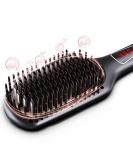 MEGAWISE Pro Ceramic Ionic Hair Straightener Brush | Fast MCH Heating | Auto-Off Safety | Anti-Scald | Dual Voltage | Rotatable Power Cord - Buy Online on GoSupps.com