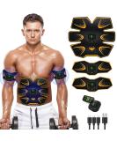 EGEYI EMS Abdominal Muscle Trainer - USB Rechargeable 8 Modes & 19 Intensities for Optimal Core Stimulation - Buy Online on GoSupps.com