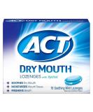 Buy Act Dry Mouth Mint Lozenges 18ct - Soothing Relief for Dry Mouth | Fast International Shipping - Buy Online on GoSupps.com