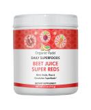 Organic Veda Beet Root Powder Juice Supplement Superfood Reds for Circulation Energy & Endurance | Vegan Non-GMO - 11 oz - Buy Online on GoSupps.com