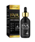 Minoxidil Hair Growth Serum for Men & Women - 5% Minoxidil with Biotin for Thinning Hair - Promotes Thicker Longer Fuller Hair - 2.02 oz - Buy Online on GoSupps.com