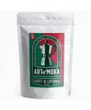 Art Of Moka Strong Moka Ground Coffee 227g | Dark Roast Caffe di Catania - Strength 5 (Pack of 1) - Buy Online on GoSupps.com