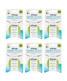 DrTung's Smart Floss - Natural PTFE & PFAS Free Dental Floss with Cardamom Flavor | Gentle & Expanding BPA Free | 90 Feet Pack of 6 - International Shipping Available - Buy Online on GoSupps.com