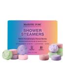 Majestic Pure Shower Steamers - 12 Pack with Essential Oils for Relaxation - Ideal Gifts for Men & Women - Buy Online on GoSupps.com