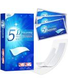 Rusoz White Stripes Teeth Whitening Strips - 28 Peroxide-Free Non-Sensitive Formula for Effective Home Whitening | Mint Flavor for Stain Removal & Brightening - Buy Online on GoSupps.com