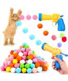 Briskore Cat Toy: 100 Plush Balls & Interactive Ball Launcher - Perfect for Cat Training & Playtime - Buy Online on GoSupps.com