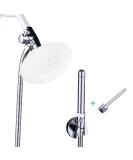 Shower Enema System with 100 Inches Hose, Diverter, Water Control Valve for Men and Women Portable Cleaning, Enema Nozzle Kit Cleaner Attachment (Polished Chrome) - Buy Online on GoSupps.com