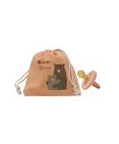 SWEETIE Natural Rubber Pacifier - Rounded Light Pink Medium (6-12 Months) - Buy Online on GoSupps.com