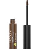 Sante Natural Cosmetics Brown Tinted Eyebrow Gel 02 - Vegan Fills Gaps & Shapes Brows 3.5ml - International Shipping Available - Buy Online on GoSupps.com