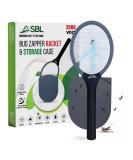 SBL Home Electric Fly Swatter & Bug Zapper Racket with Wall Case - Gray/Black - Buy Online on GoSupps.com