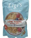 Lizi's Low Sugar High in Fibre Ready to Eat Cereal Oats Nuts & Seeds Granola - 1kg Value Pack | Vegan Friendly | Less Sugar Nuts & Seeds | GL Tested | Sold by Essential Products - Buy Online on GoSupps.com