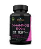 D-Mannose 1500mg Health Supplement | 120 Vegan Caplets for Urinary Tract & Bladder Health - Buy Online on GoSupps.com