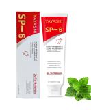 SP-6 Ultra Whitening Toothpaste - Brightening Probiotics Fresh Breath & Deep Cleaning - 4.23 Fl Oz (Pack of 1) | Jasmin Mint - Buy Online on GoSupps.com