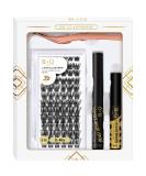 Buy BQ Lash Extension Set | DIY Individual Eyelash Extensions Kit for Beginners - Includes Adhesive & Applicator - Perfect for At-Home Use! - Buy Online on GoSupps.com
