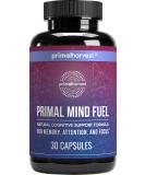 Primal Harvest Primal Mind Fuel Brain Supplement - 30 Capsules for Focus, Energy, Clarity, and Memory - Nootropic Brain Support for Men and Women - Buy Online on GoSupps.com