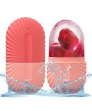 GISUREY Ice Face Roller - De-Puff Eye Bags & Reduce Migraine Pain | Reusable Silicone Skin Care Tool (Pink - Buy Online on GoSupps.com