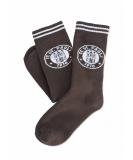 FC St. Pauli Logo Socks (39-42) - Stylish Brown Socks for Fans | International Shipping Available - Buy Online on GoSupps.com