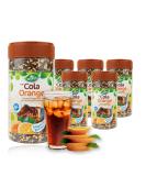 King George Royal Tea Time Cola-Orange Instant Drink | 6x400g | Hot & Cold Beverage | Refreshing Soft Drink for All Occasions - Buy Online on GoSupps.com