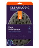 Clean Logic Charcoal Infused Sea Foam Body Sponge - Pack of 3 - Buy Online on GoSupps.com