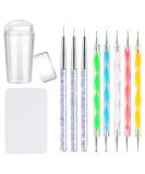 Kalolary Nail Stamper Kit with Brushes, Dotting Pens, French Tip Stamp - Nail Art Tools for Stamping Manicure - Buy Online on GoSupps.com