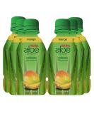 Iberia Aloe Vera Juice Drink Mango 9.5 Fl Oz (Pack of 6) - Natural Aloe Vera Beverage - Buy Online on GoSupps.com