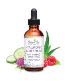 Hyaluronic Acid Serum with Vitamin C & Milk Thistle - Hydrate & Plump Skin | 1 oz - International Shipping Available - Buy Online on GoSupps.com