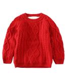 De feuilles Toddler Unisex Cable Knit Pullover Sweater | Chunky Knitted Jumper | Warm Lining | Yellow | 8-9 Years - Buy Online on GoSupps.com