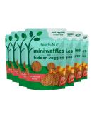 Beech-Nut Toddler Snacks Mini Waffles with Hidden Veggies Butternut Berry Non-GMO 3.2 oz Bag (7 Pack) - Buy Online on GoSupps.com