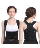 Adjustable Back Brace Posture Corrector for Men and Women - Breathable Support for Upper and Lower Back - Improve Poor Posture - Size Large - Buy Online on GoSupps.com