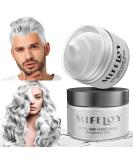 Buy 4.23oz White Temporary Hair Tint | Instant Cream Mud & Unisex Styling Pomade | 120g Silver White Hair Wax for Parties Cosplay & Holidays - Shop Internationally! - Buy Online on GoSupps.com