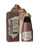 Eyebrow Stamp Stencil Kit - Long-Lasting Waterproof 1 Step Brow Makeup with 24 Reusable Stencils in Dark Brown - Buy Online on GoSupps.com