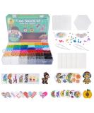 Artkal Fusion Beads Kit - 11,000pcs 36 Colors, 5 Pegboards, 2 Tweezers, 48 Patterns - Perler Beads & Hama Beads Compatible - Ideal Christmas & Birthday Gift - Buy Online on GoSupps.com
