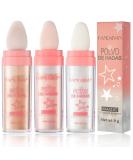 3-Piece Set Highlighter Powder Sticks | Body Shine High Gloss Makeup | Sparkle Contour & Blush Powder | For Hair, Face, Eyes, Body | 3 Colors - Buy Online on GoSupps.com