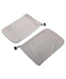 Buy Wax Isolated Gloves | Paraffin Spa Gloves for Beauty Treatments | Plush Gray Wax Gloves for Hands & Feet - Buy Online on GoSupps.com