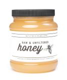 TJO Bees Raw & Unfiltered Honey - 5 LB (80 OZ) Jar, 100% Pure, Natural Honey - Buy Online on GoSupps.com