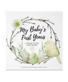 Baby Memory Book Journal - 90 Pages Hardcover First Year Keepsake Milestone Baby Book - Wonderland Theme for Boys and Girls - Baby Scrapbook and Album - Buy Online on GoSupps.com
