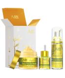 Anirui Facial Care Set: Anti-Aging Day & Night Skincare Gift Set for Women - Turmeric & Vitamin C Mask Foaming Cleanser Facial Oil - Buy Online on GoSupps.com