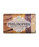 Nesti Dante Philosophia Natural Soap - Mediterranean Plum Persimmon & Amber Scrub with Bran & Walnut Granules 8.8 oz - Luxury Exfoliating Soap for Soft Skin - Buy Online on GoSupps.com