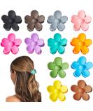 YosaiHom 12 Pack Small Flower Hair Claw Clips for Kids Girls - Non-Slip Mini Jaw Clips for Thin Thick Hair - 12 Colors - Strong Hold Hair Accessories - Buy Online on GoSupps.com