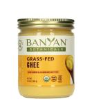Banyan Botanicals Organic Grass-Fed Ghee 13.4 oz - Non-GMO Gluten-Free Cooking & Baking Oil Alternative - Buy Online on GoSupps.com