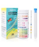 DAJIANG 9 in 1 Aquarium Test Strips - 100 Strips | Freshwater/Saltwater/Pond Testing Kit | Fish Tank pH, Iron, Copper, Nitrite, Nitrate, Hardness & More - Buy Online on GoSupps.com