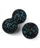 Xzeemo Fascia Ball Set - Single & Double Massage Balls for Trigger Point Release | Relieve Pain & Enhance Fascia Training - Light Blue - Buy Online on GoSupps.com