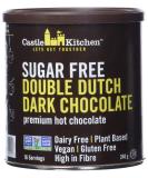 Castle Kitchen Sugar Free Double Dutch Premium Dark Hot Chocolate Mix with Monkfruit (8 oz) - Vegan, Dairy Free, Plant Based - Keto & Diabetic - Mix with Milk Substitute - Good Source of Fiber Sugar Free Double Dutch - 1 Pack - Buy Online on GoSupps.com