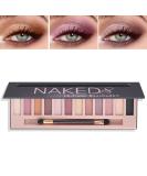 WYBLZPXZ 12 Colors Nude Eyeshadow Palette - Pigmented, Long Lasting, Waterproof Makeup Palette for Natural Smokey Eye Look (Shimmer) - Buy Online on GoSupps.com