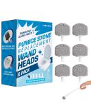 6 Pack Impresa Pumice Stone Toilet Bowl Cleaner Refills for Clorox Wand - Natural & Reusable Cleaning Solution - Buy Online on GoSupps.com