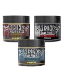 Viking Revolution Extreme Hold Pomade for Men - Style and Finish Your Hair (3 Pack) - Buy Online on GoSupps.com