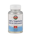 KAL 100% Vegetarian MSM and Glucosamine Tablet 500mg (60 Count) - Joint Support Supplement - Buy Online on GoSupps.com
