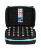 Fitnate Essential Oils Storage Box - Holds 30 Bottles (5/10/15 ml) | Durable & Waterproof Organizer with Bottle Opener Label Stickers & Gift Card - Perfect for Gifting | Buy Now! - Buy Online on GoSupps.com
