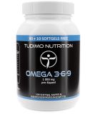 High-Dosed Omega 3 6 9 Capsules - 1000mg Softgels | 100 Count | Premium Fish Oil Sunflower & Flaxseed Oil with Vitamin E | 3+ Month Supply - Buy Online on GoSupps.com